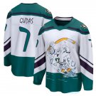 Mens Anaheim Ducks #7 Radko Guda White Reverse Retro Jersey