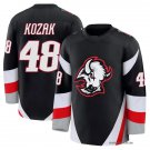 Men's Buffalo Sabres #48 Tyson Kozak Fanatics Black Alternate Premium Jersey