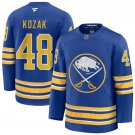 Men's Buffalo Sabres #48 Tyson Kozak Fanatics Royal Home Premium Jersey