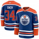 Men's Edmonton Oilers #34 Colton Dach Fanatics Home Royal Premium Jersey
