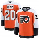 Mens Philadelphia Flyers #20 Alex Bump Fanatics Home Orange Premium Jersey