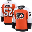 Mens Philadelphia Flyers #52 Denver Barkey Fanatics Home Orange Premium Jersey