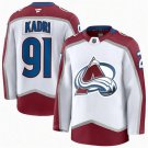 Men's Colorado Avalanche #91 Nazem Kadri Fanatics White Away Premium Jersey