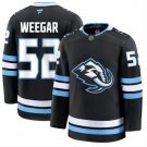 Men's Utah Mammoth #52 Mackenzie Weegar Fanatics Home Navy Blue Premium Jersey