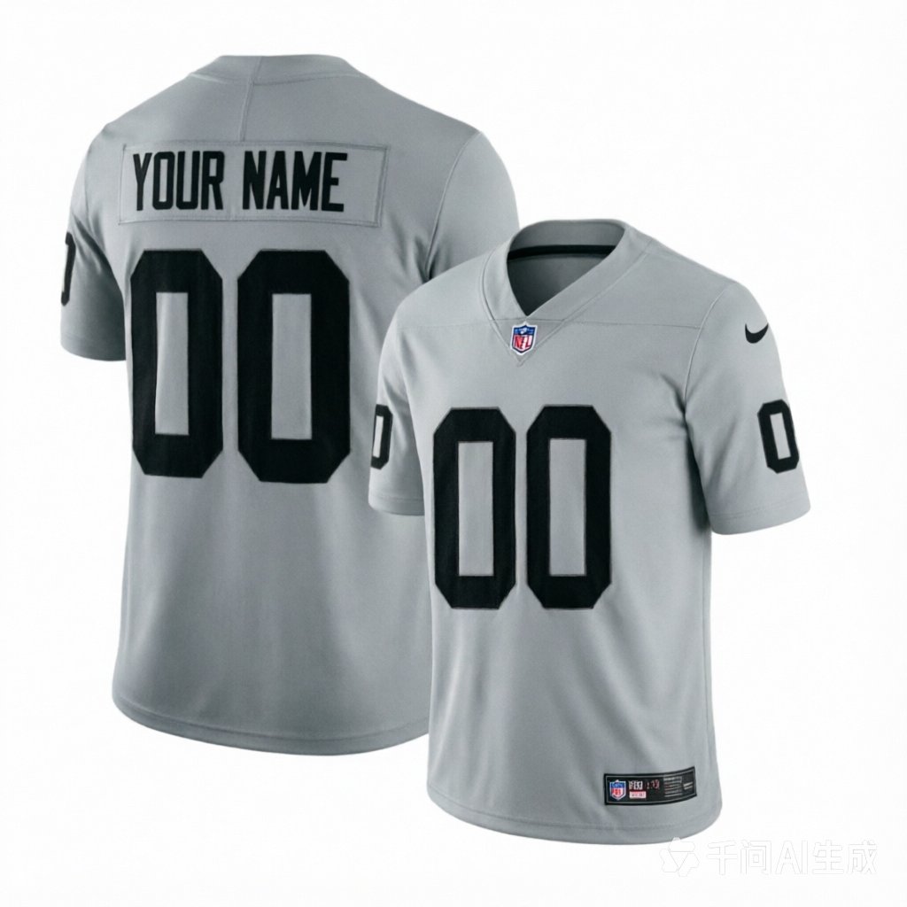 Custom Name Nunbers Las Vegas Gray Player Limited Jersey