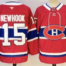Men's Montreal Canadiens #15 Alex Newhook Red 2024-25 Stitched Jersey