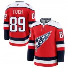 Men's Washington Capitals #89 Alex Tuch Red Screaming Eagle Alternate Premium Jersey