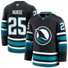 Mens San Jose Sharks #25 Darnell Nurse Fanatics Black Alternate Premium Jersey