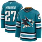 Mens San Jose Sharks #27 Mason Marchment Fanatics Home Teal Premium Jersey