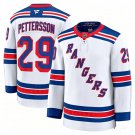 Mens New York Rangers #29 Marcus Pettersson Fanatics White Away Premium Jersey