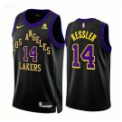 Mens Lakers 14 Walker Kessler Black City Edition Player Jersey