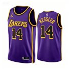 Men's & Youth Lakers 14 Walker Kessler Purple Jersey Statement Edition