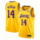 Lakers 14 Walker Kessler Icon Edition Jersey Yellow
