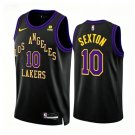 Lakers #10 Collin Sexton Purple City Edition Swingman Stitched Jersey