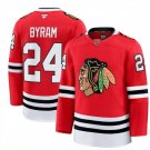 Mens Chicago Blackhawks #24 Bowen Byram Home Red Jersey