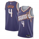 Suns #4 Jalen Green Purple Icon Edition Swingman Jersey