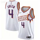 Suns #4 Jalen Green White Association Edition Swingman Jersey