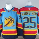 Men's Florida Panthers #25 Jacob Markstrom Light Blue Reverse Retro 2.0 Jersey