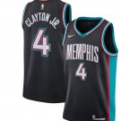 Grizzlies #4 Walter Clayton Jr. Black Classic Edition Swingman Jersey