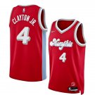 Men's Youth Grizzlies #4 Walter Clayton Jr. Red City Edition Stitched Player Jersey