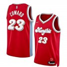 Men's Youth Grizzlies #23 Cedric Coward Red City Edition Stitched Player Jersey