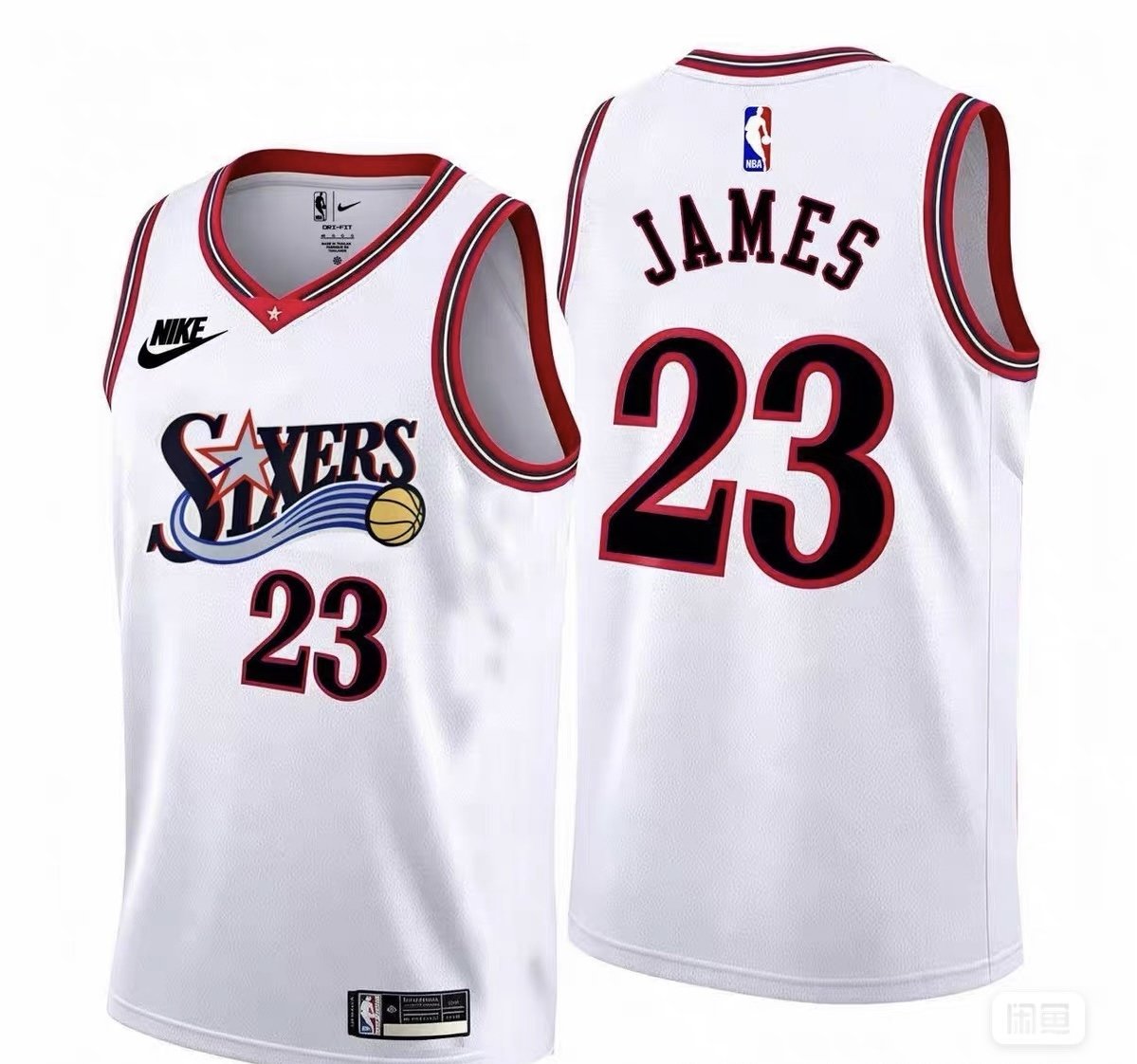 LeBron James White Hardwood Classic Edition Swingman Stitched Jersey