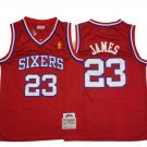 LeBron James Red Hardwood Classic Edition Stitched Jersey