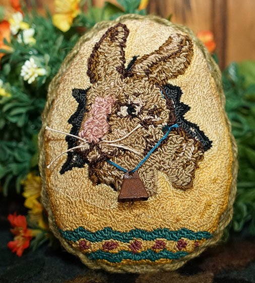 Antique Bunny Egg
