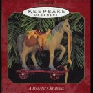 Hallmark A PONY for CHRISTMAS #2 dated 1999