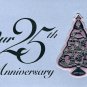 Hallmark 25th Anniversary Surprise Club Ornament 1998