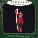 Hallmark Miniature CLOTHESPIN SOLDIER Canadian Mountie