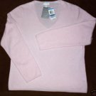 Charter Club Cashmere NWT Misses Sweater XL Pink