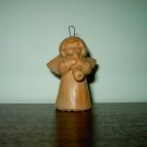 Terra Cotta Angel playing Sax Saxophone Ornament