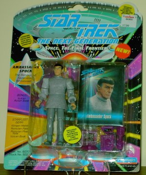 Star Trek the Next Generation Ambassador Spock Action Figure VARIATION