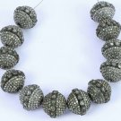 Pave Diamond Round Beads 925 Silver 10mm Round Diamond Beads Jewelry Findings. Pave Diamond Round Beads 925 Silver 10mm Round Diamond Beads Jewelry Findings.