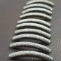 Pave Diamond Tube Beads 925 Silver Long Tunnel Bead For Bracelet Jewelry Finding