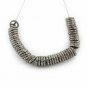 Spacer Rondelle Beads Pave Diamond Wheel Rondelle 8mm Spacers 925 Silver Finding