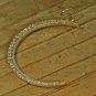 14k Solid Gold Diamond Crescent Moon Diamond Moon Pendant Jewelry Birthday Gift.