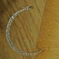 14k Solid Gold Diamond Crescent Moon Diamond Moon Pendant Jewelry Birthday Gift.