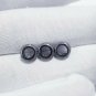 Pave Diamond 1pc Diamond Spacer Beads 925 Sterling Silver, Rondelles 8mm Beads
