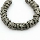 Pave Diamond Spacer Beads 925 Silver Round Diamond Beads Findings Jewelry Making Pave Diamond Spacer Beads 925 Silver Round Diamond Beads Findings Jewelry Making