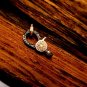 Pave Diamond Lobster Claw Clasps 925 Sterling Silver Jewelry Findings.