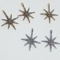 Pave Diamond 1pc Star Charm Pendant 925 Sterling Silver Christmas Charm Pendant.
