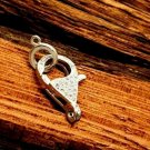 Natural Pave Diamond Lobster Clasp 925 Sterling Silver Additional Jewelry #NS165