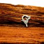 Natural Pave Diamond Lobster Clasp 925 Sterling Silver Additional Jewelry #NS165