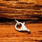 Natural Pave Diamond Lobster Clasp 925 Sterling Silver Additional Jewelry #NS165