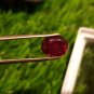 3.35cts Mozambique Ruby UNHEATED Cut Stone 100%Natural Ruby CERTIFIED Ruby AAA+