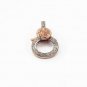 Pave Diamond Lobster Clasp 925 Sterling Silver Jewelry Findings ACN