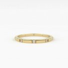 Round Band Diamond Ring 14k Gold Birthstone Ring Birthday Gift Ring Diamond Band Round Band Diamond Ring 14k Gold Birthstone Ring Birthday Gift Ring Diamond Band