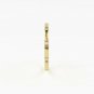 Round Band Diamond Ring 14k Gold Birthstone Ring Birthday Gift Ring Diamond Band